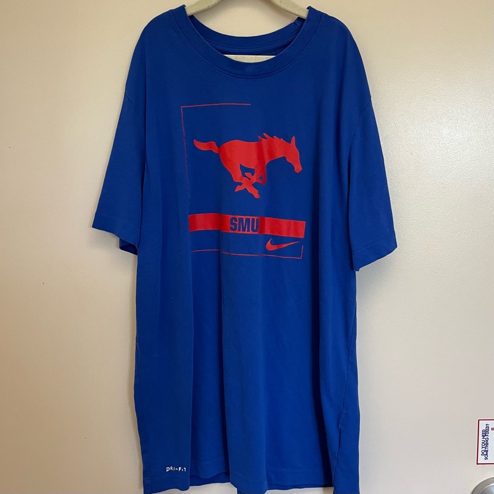SMU Mustangs Tee Shirt Nike